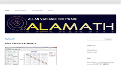 Desktop Screenshot of alamath.com